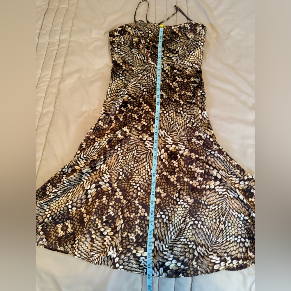 Just Cavalli Midi Dress-ALTERED - SEE MEASUREMENTS AND DESCRIPTION - Picture 8 of 13